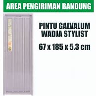 Pintu Kamar Mandi Galvalum Wadja